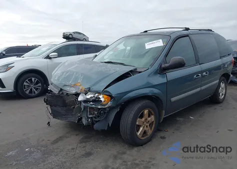 2007 Dodge Caravan Sxt from USA, damaged, VIN 1D4GP45R07B199643